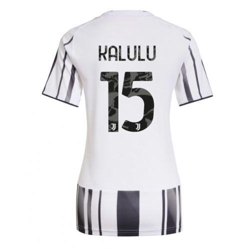 Billige Fotballdrakt Juventus Pierre Kalulu #15 Replika Hjemmedrakt Dame 2025-26 Kortermet Billige Fotballdrakt Juventus Pierre Kalulu #15 Replika Hjemmedrakt Dame 2025-26 Kortermet